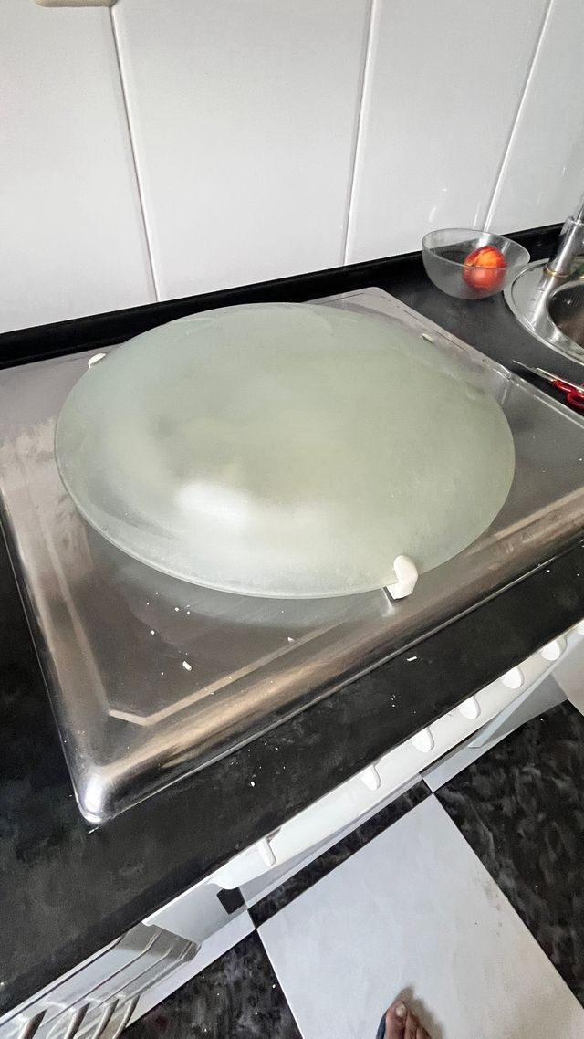 Plafón techo cocina - Cristal