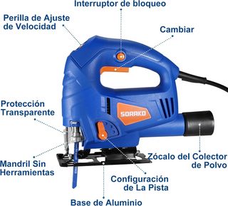 Sierra calar SORAKO 600W - Caladora