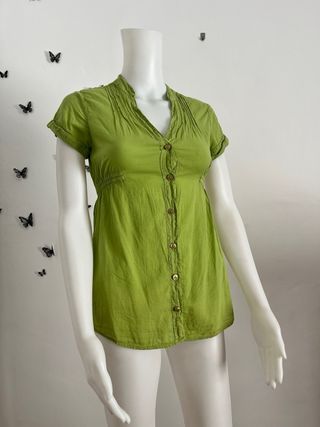 Blusa verde Y2K - Talla S