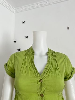 Blusa verde Y2K - Talla S