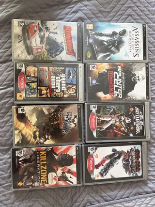 8 Juegos PSP - Variados
