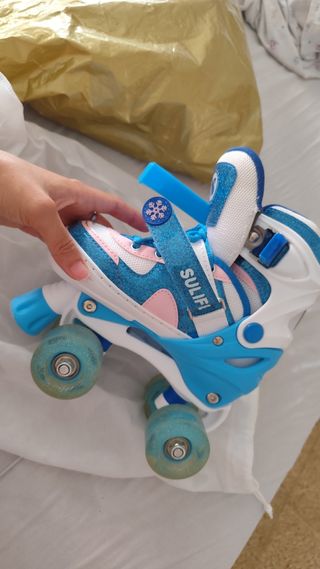 Patines infantiles Frozen, talla S