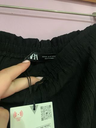 Pantalón Lino Negro