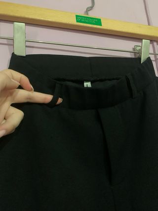 Pantalones campana Stradivarius XS