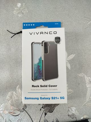 VIVANCO Cover Samsung S21+ 5G