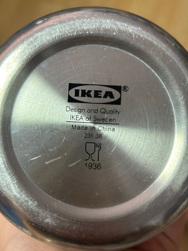 Termo IKEA acero inoxidable