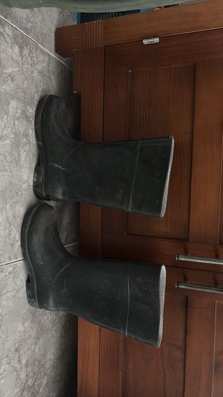 Botas lluvia pesca - negras