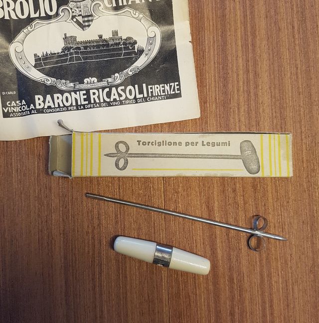 Cucina d'epoca Torciglione per legumi Vintage