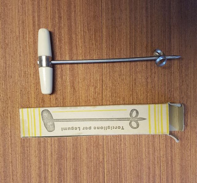 Cucina d'epoca Torciglione per legumi Vintage