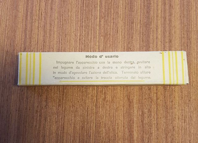 Cucina d'epoca Torciglione per legumi Vintage