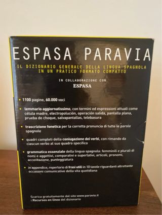 dizionario italiano spagnolo