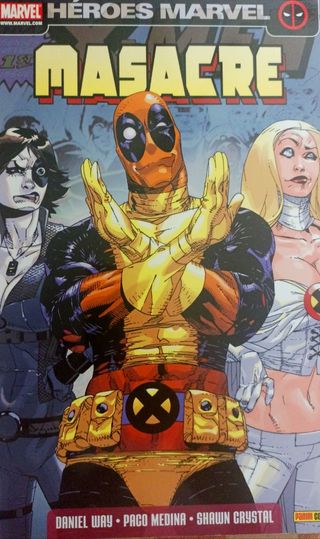 Masacre nº 4: Oleada de Mutilacion Deadpool Marvel
