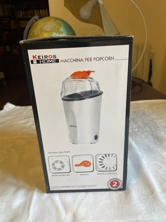 Macchina Popcorn KEIROS Home 900W
