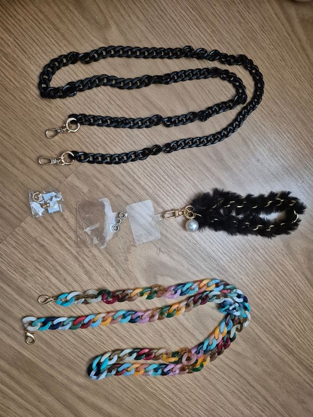 Colgante para teléfono cuello y mano