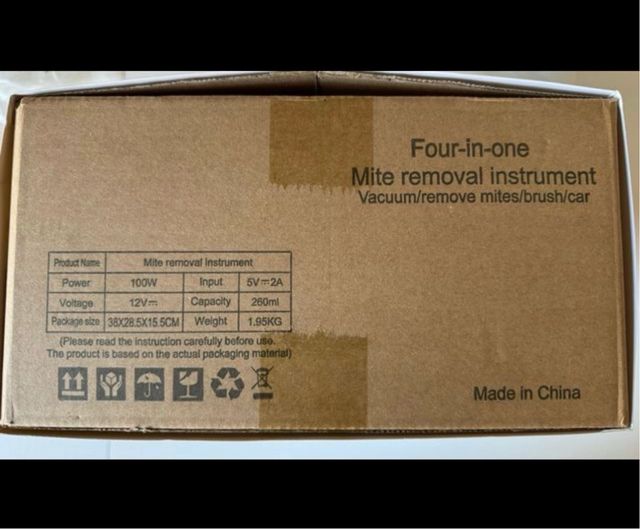 Aspirapolvere antiacari 4 in 1