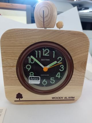 Orologio sveglia in legno Artime 