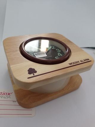 Orologio sveglia in legno Artime 