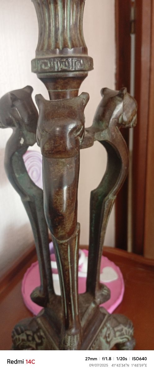 Lámpara vintage estilo antiguo