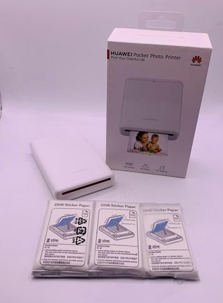 IMPRESORA HUAWEI POCKET PHOTO PRINTER CV80+CAJA, MANUALES Y PAPEL *A ESTRENAR*