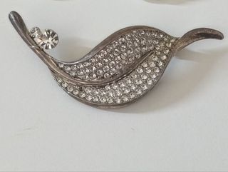 2 Pendientes & Broche Plata