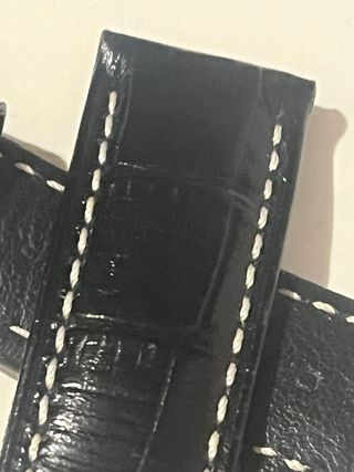 Cinturino Panerai nero - Pelle