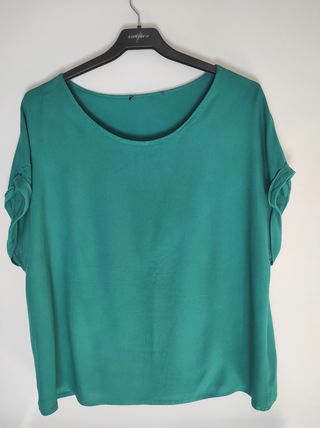 Camisola verde mujer talla L