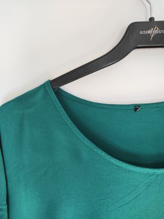 Camisola verde mujer talla L