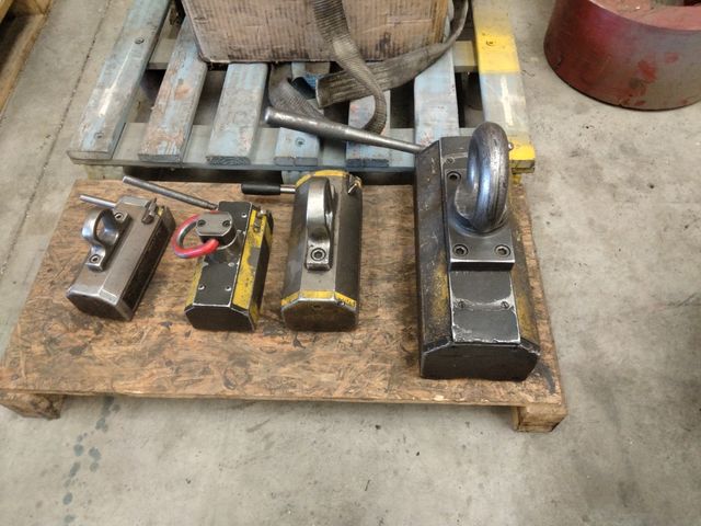 3 Imanes elevadores industriales