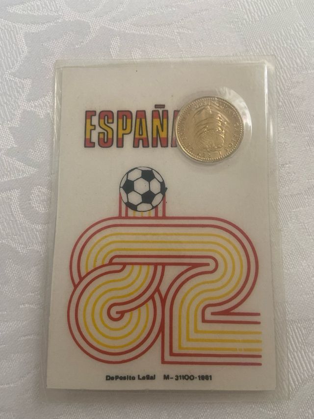 Recuerdo Mundial 82 España - 1 Peseta