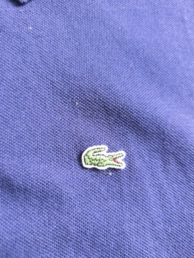 Polo Lacoste azul