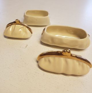 n°2 Borsellini Vintage in ceramica Dalla Valle 