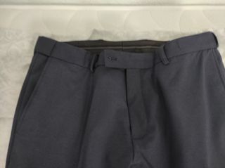 Traje azul marino elástico - Boda