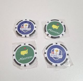 4 Marcadores de Bolas de Golf
