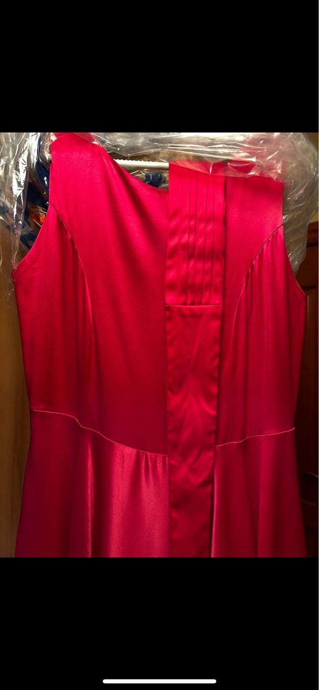 Vestido rosa boda talla M