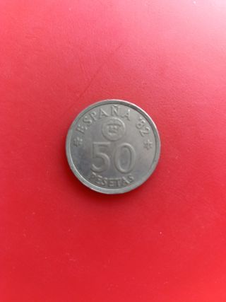 Moneda 50 Pesetas España 1982