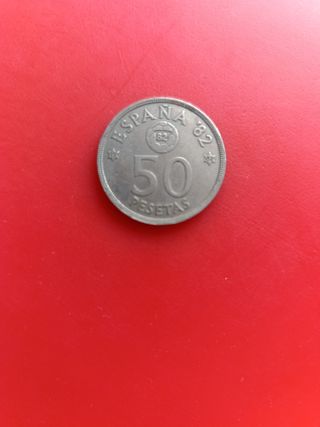 Moneda 50 Pesetas España 1982