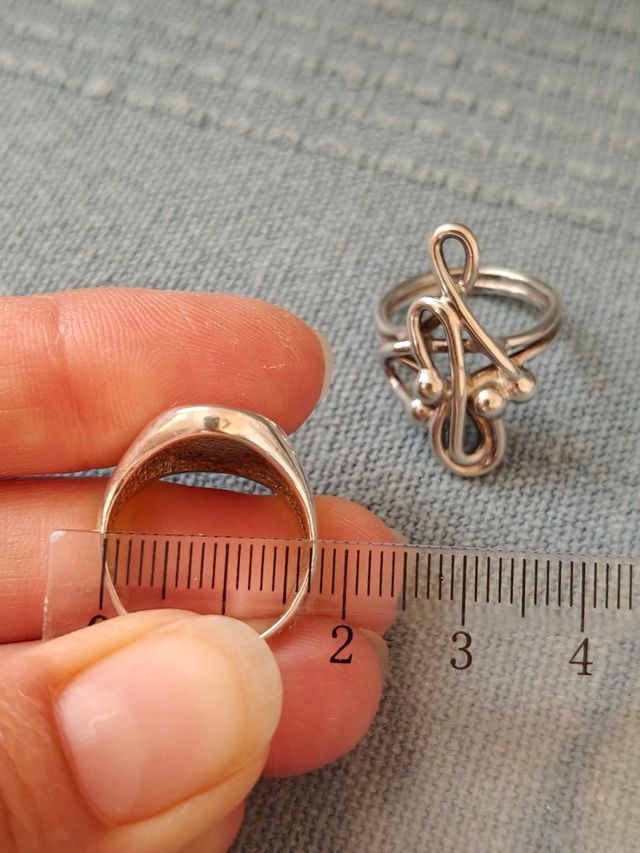 Anillo Nota musical, plata