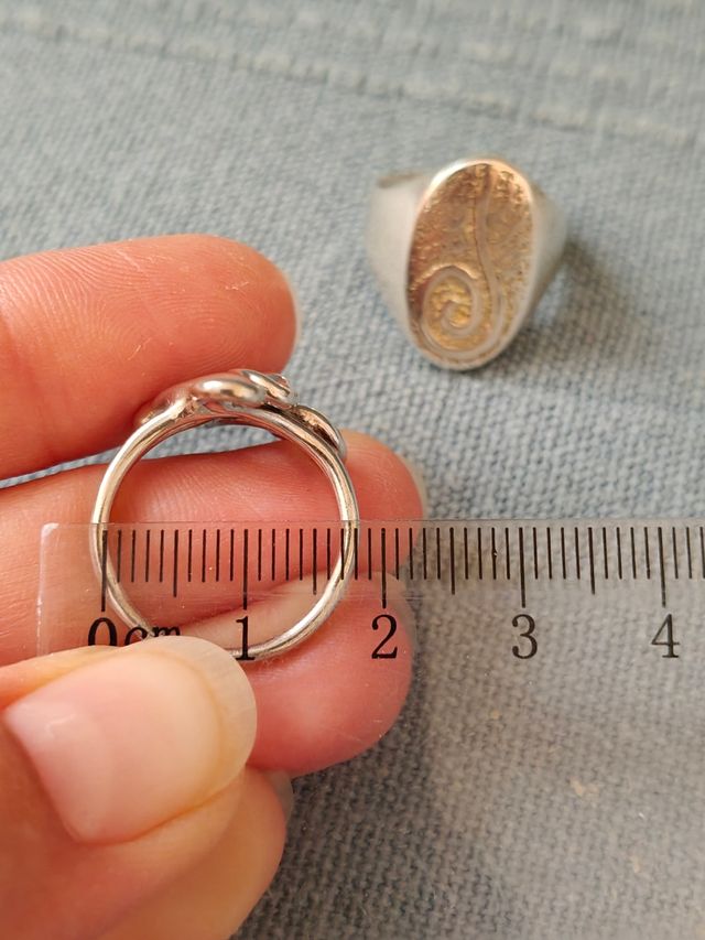 Anillo Nota musical, plata