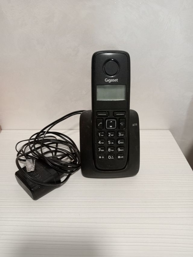 Teléfono Gigaset A116 - Fijo Negro