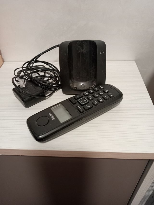 Teléfono Gigaset A116 - Fijo Negro