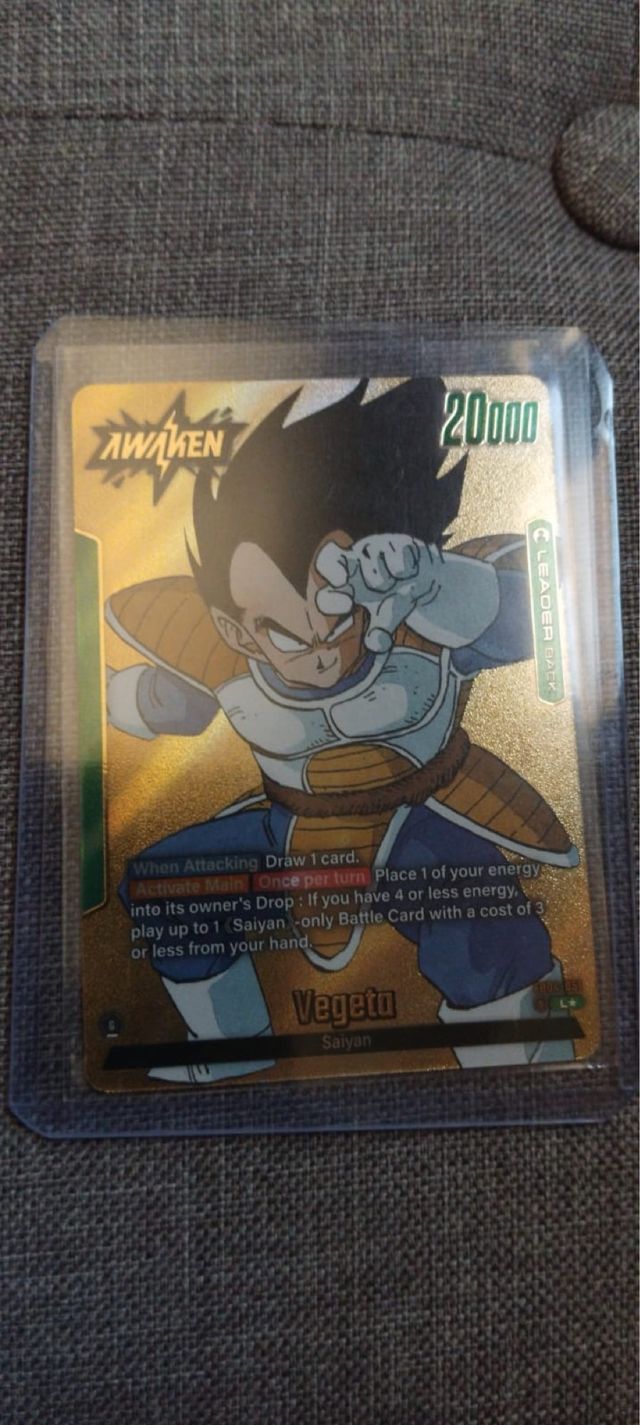 carta dragon ball manga booster 01