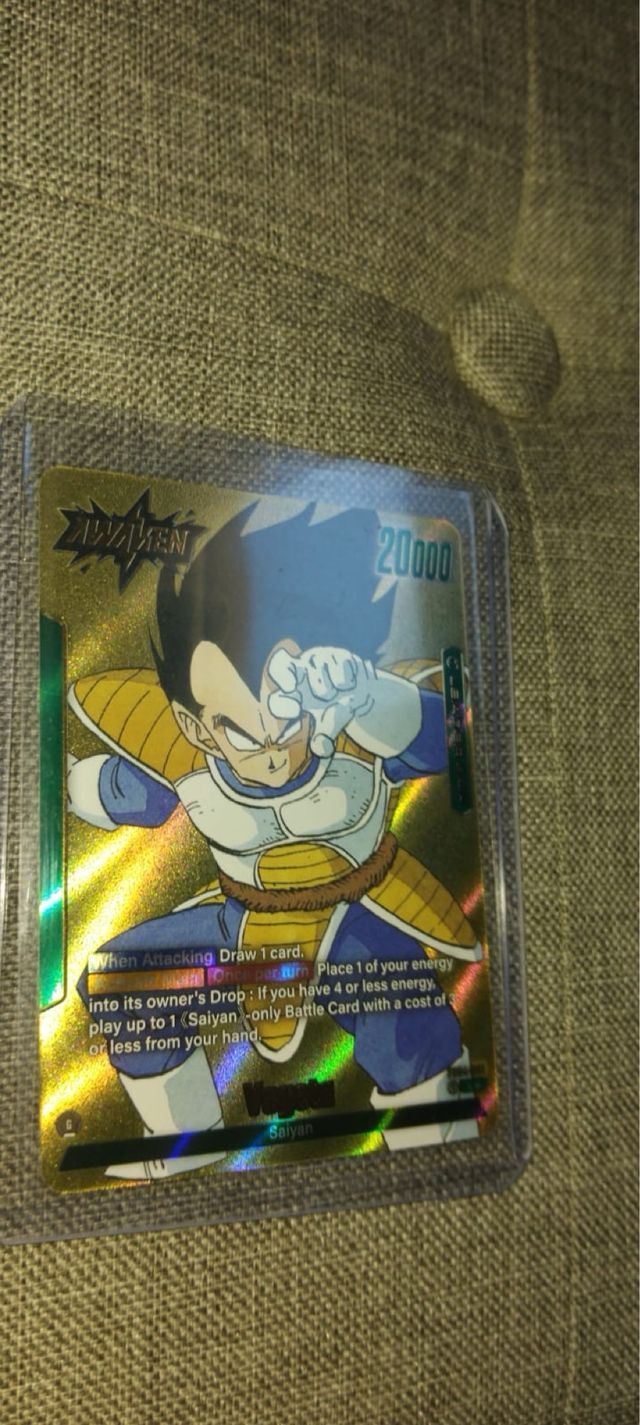 carta dragon ball manga booster 01