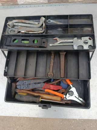 Caja herramientas vintage