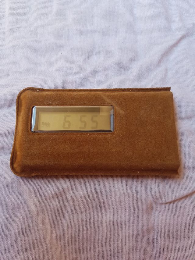 Sveglia al quarzo da viaggio Welco Vintage