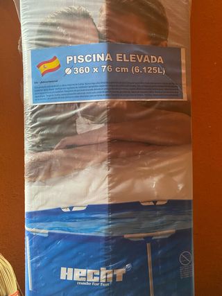 Piscina elevada Hecht 360x76cm