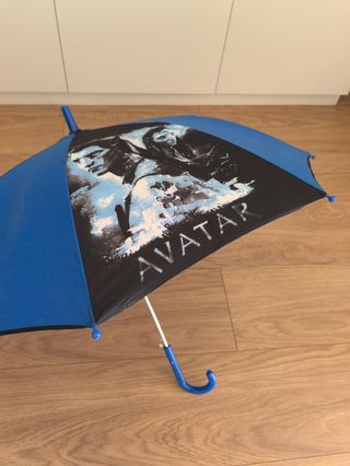 Paraguas infantil AVATAR - Azul y negro