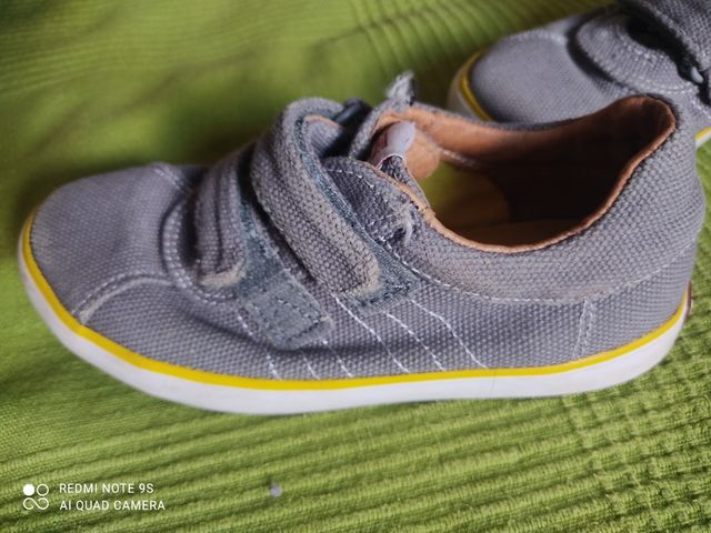 Zapatillas niño - Gris & Azul - 2 pares