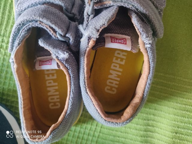 Zapatillas niño - Gris & Azul - 2 pares