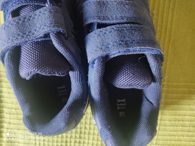 Zapatillas niño - Gris & Azul - 2 pares