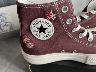 Converse plataforma marrones